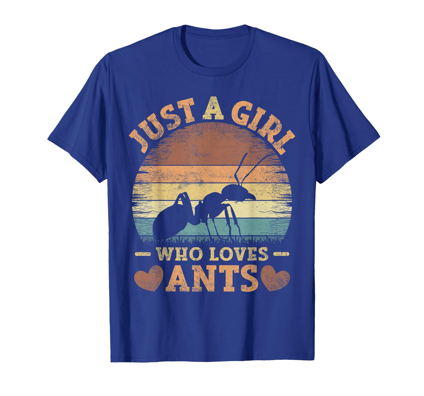 Ant Vintage Just A Girl Who Loves Ants T-Shirt