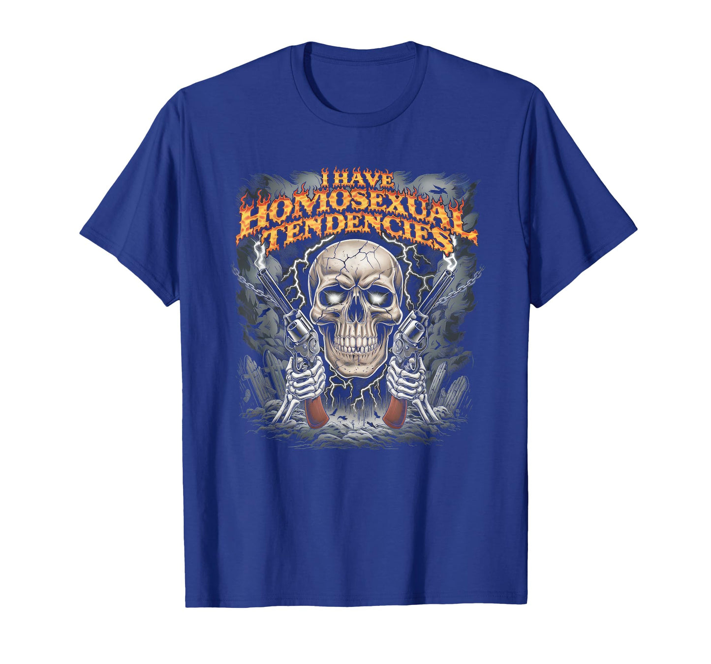 I Have Homosexual Tendencies Tshirt Men Funny Skeleton Meme T-Shirt