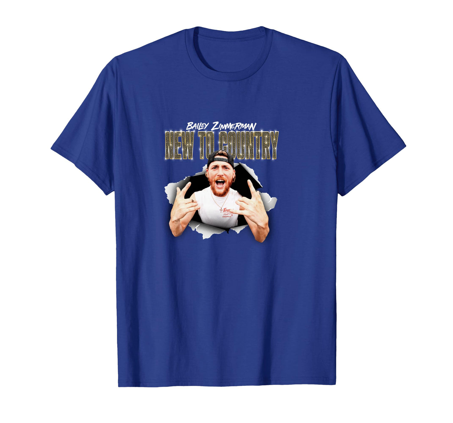 Bailey Zimmerman New to Country Tour Pullover Hoodie