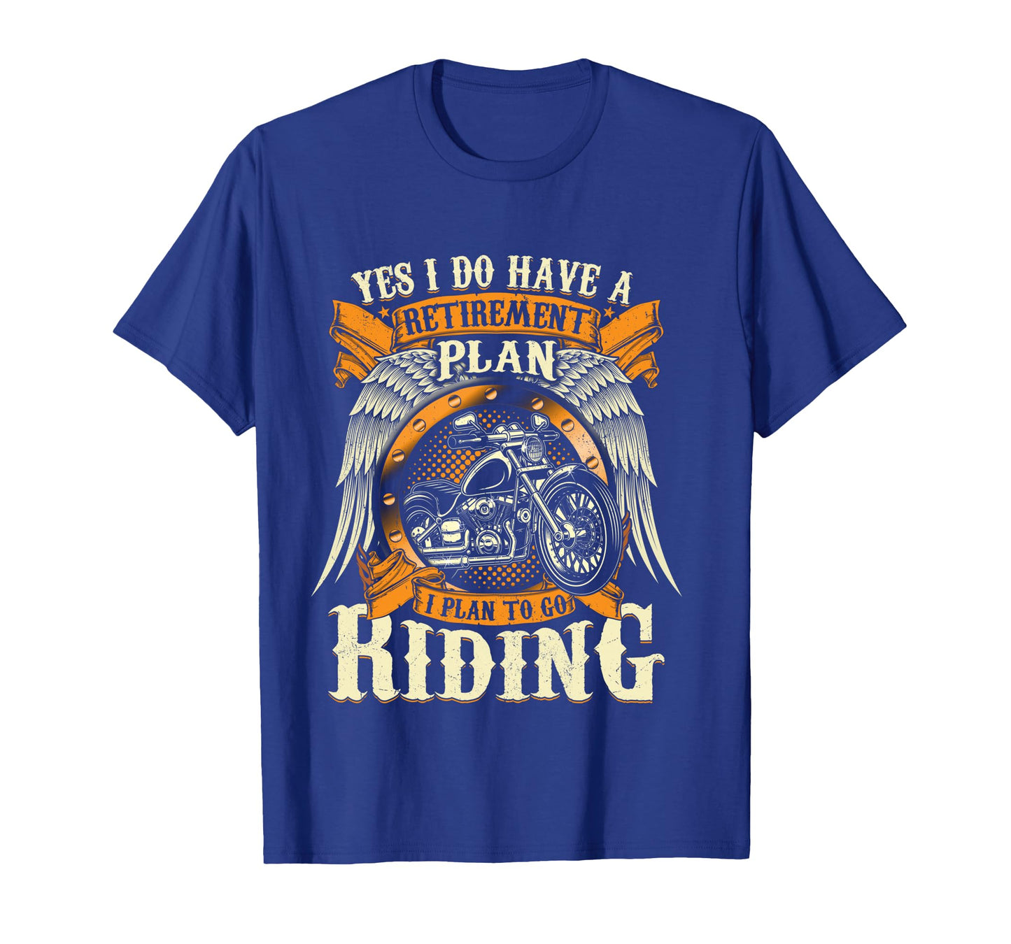 Motorcycle Retirement Plan To Ride It Rider Biker Retired Long Sleeve T-Shirt