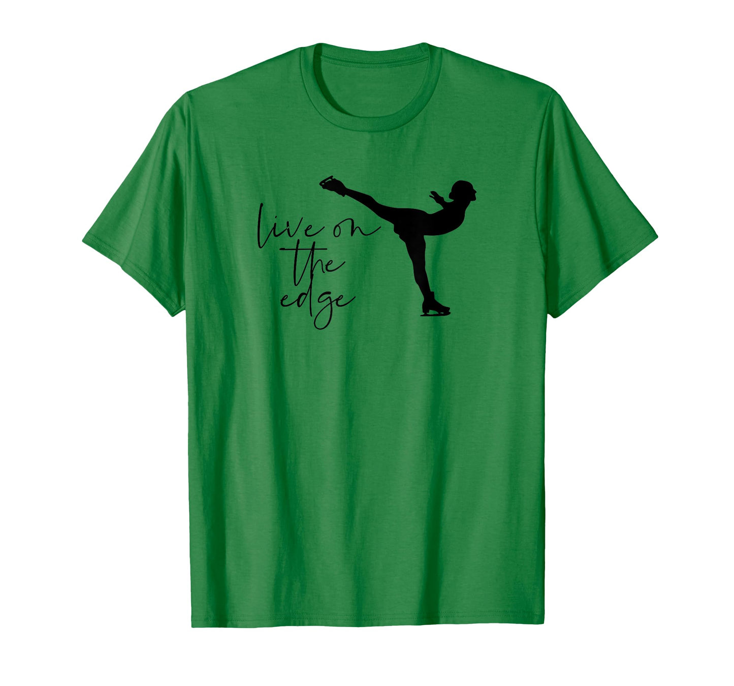 Figure Skating TShirt Cute Funny Women Girls Ice Skating T-Shirt
