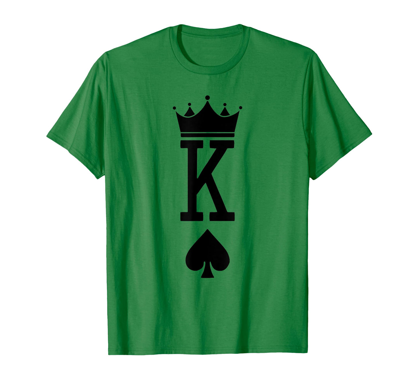 Mens King Spades Card Game Lover Dice Games Lover Card Symbols T-Shirt