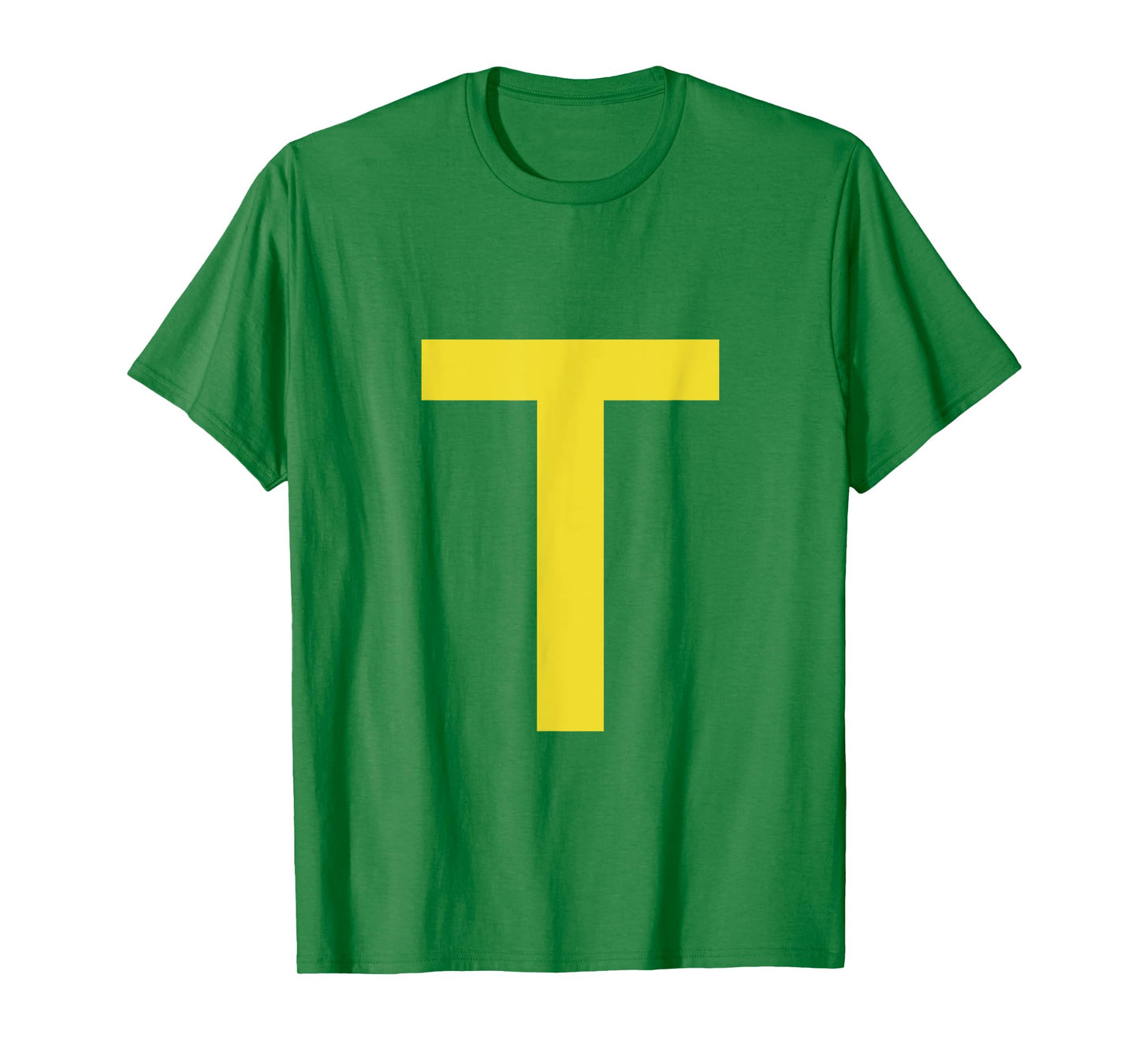 letter t funny chipmunk group matching halloween costume T-Shirt
