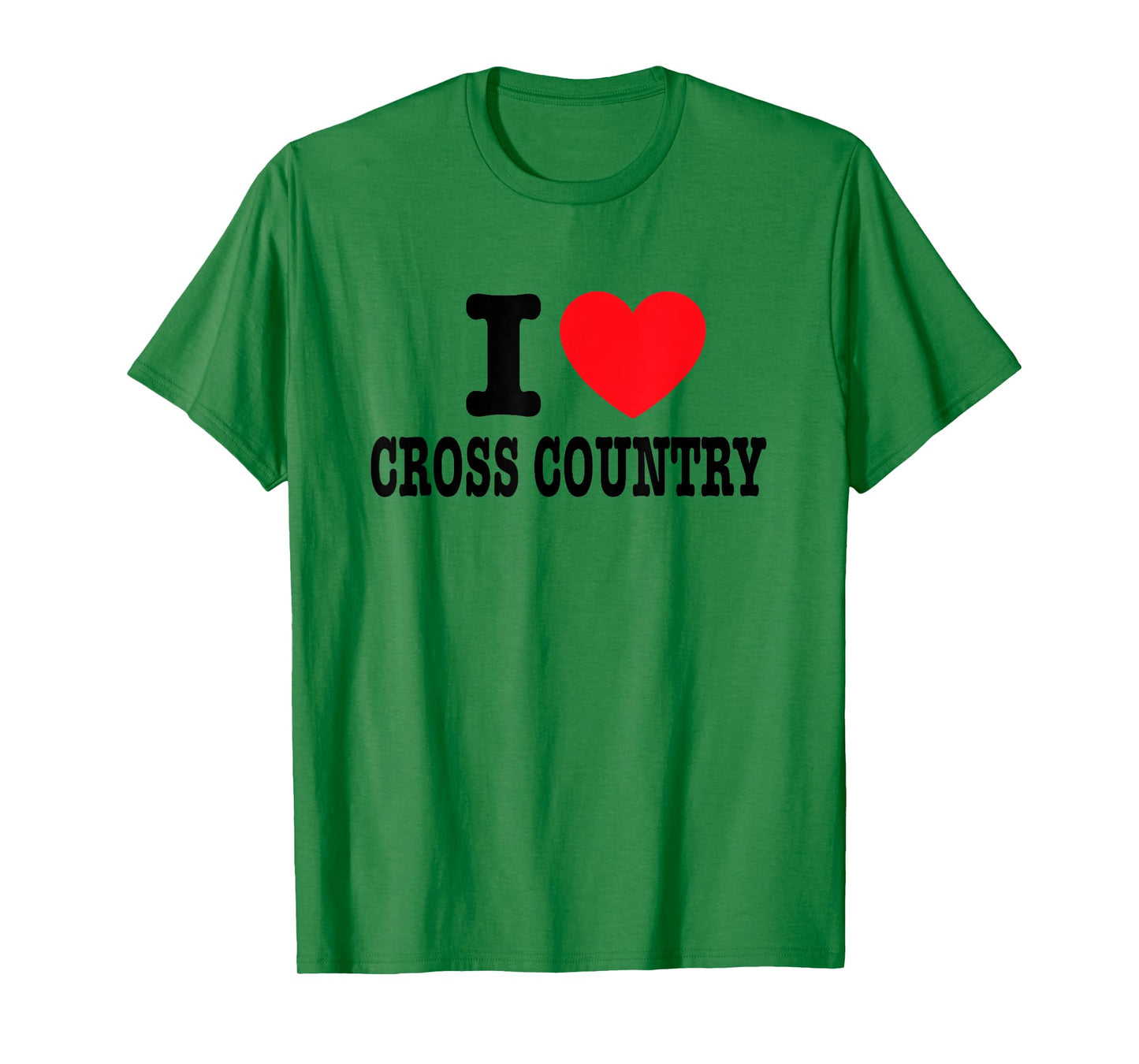 I Love Cross Country T-Shirt