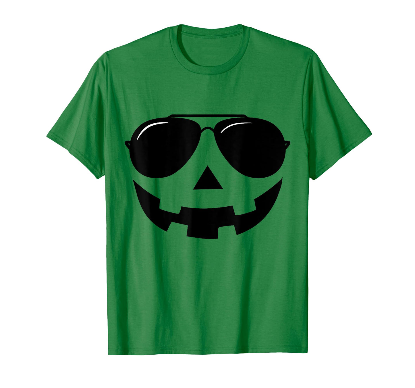 Jack O Lantern pumpkin face sunglasses halloween costume T-Shirt
