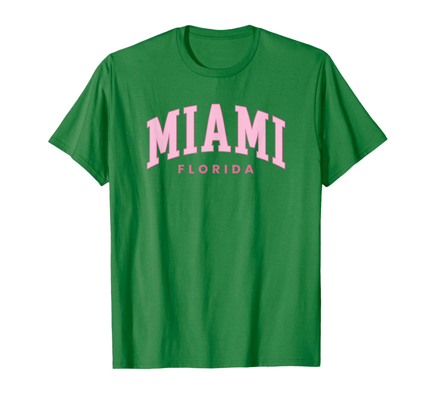 Retro Miami Florida Vintage Arch Preppy Throwback Girls Kid T-Shirt