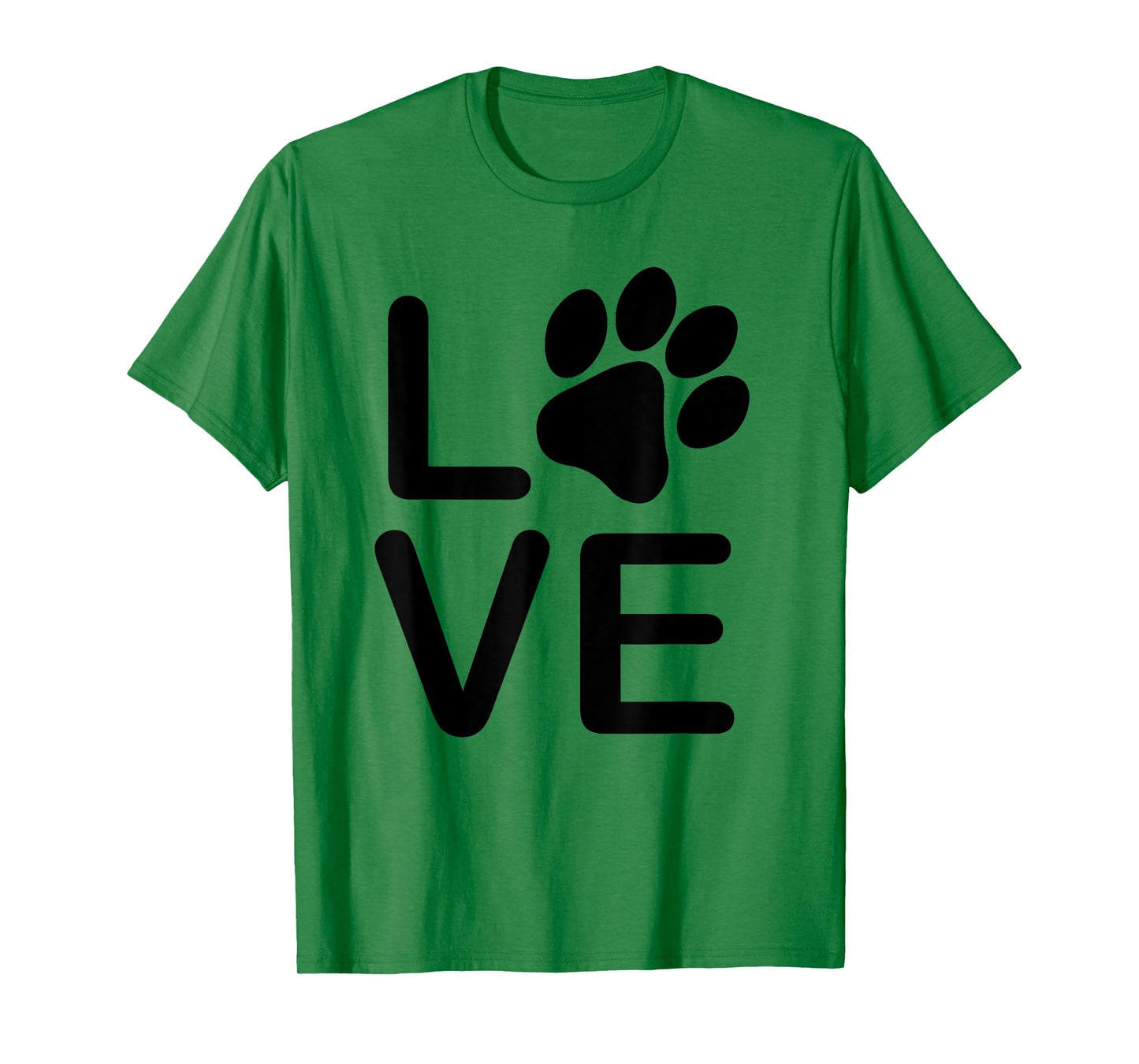I Love My Dog Tshirt - Womens Girls Guys Paw Print t-shirts. T-Shirt