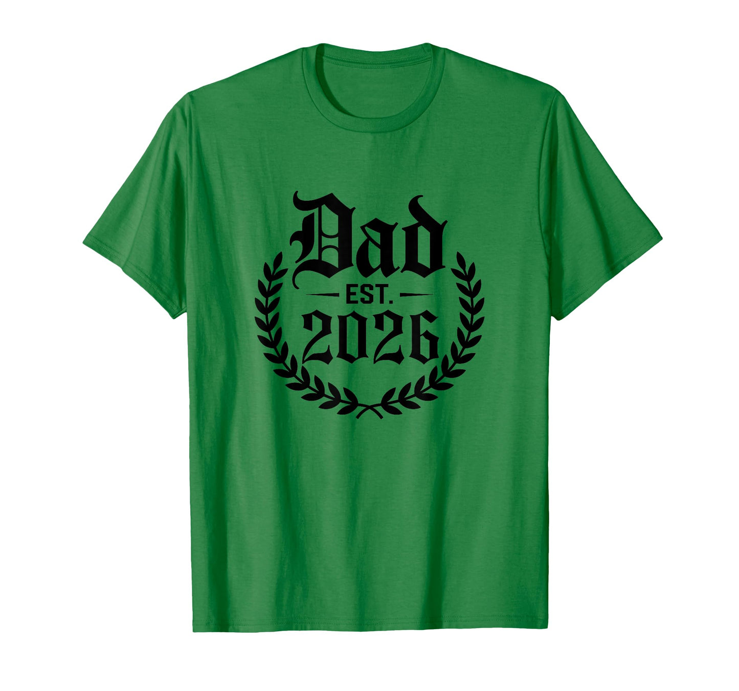Dad Est 2026 Logo Dad 2026 Promoted To Daddy T-Shirt