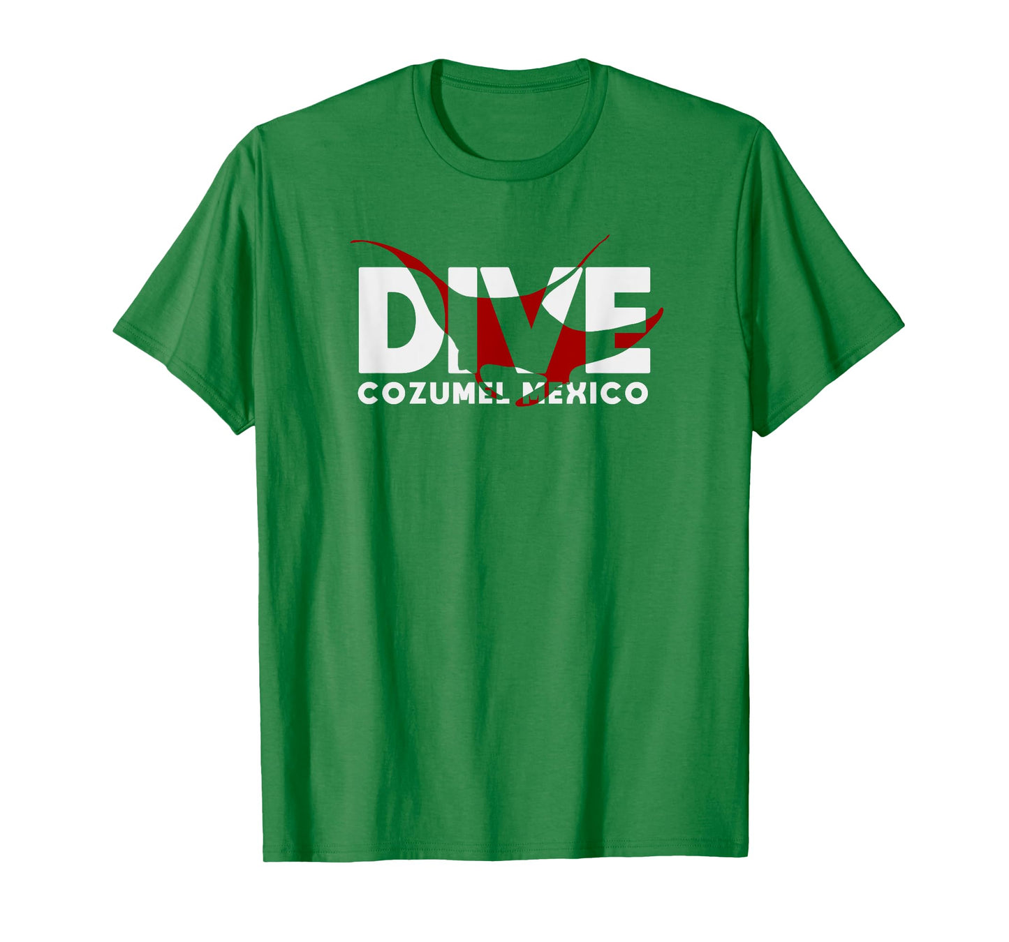 DIVE Cozumel Mexico SCUBA DIVING Diver Manta Ray T-Shirt