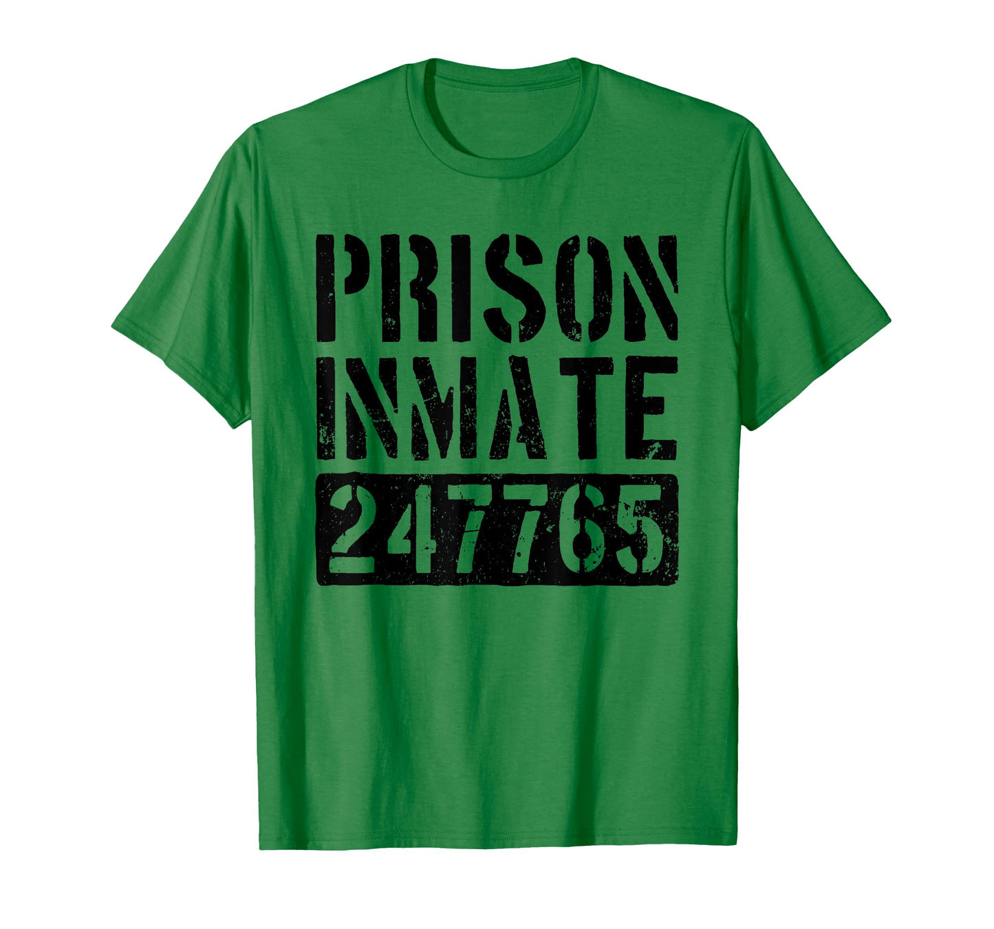 Prison Inmate Funny Jail Inmate Costume Men T-Shirt
