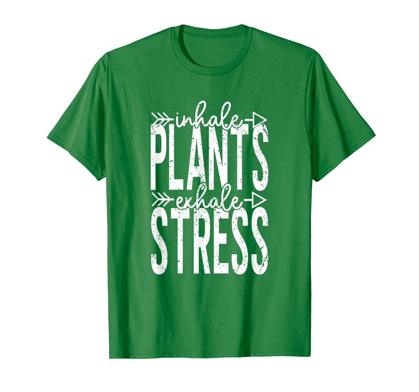 Inhale Plants Exhale Stress Funny Inhale Exhale Meditation T-Shirt