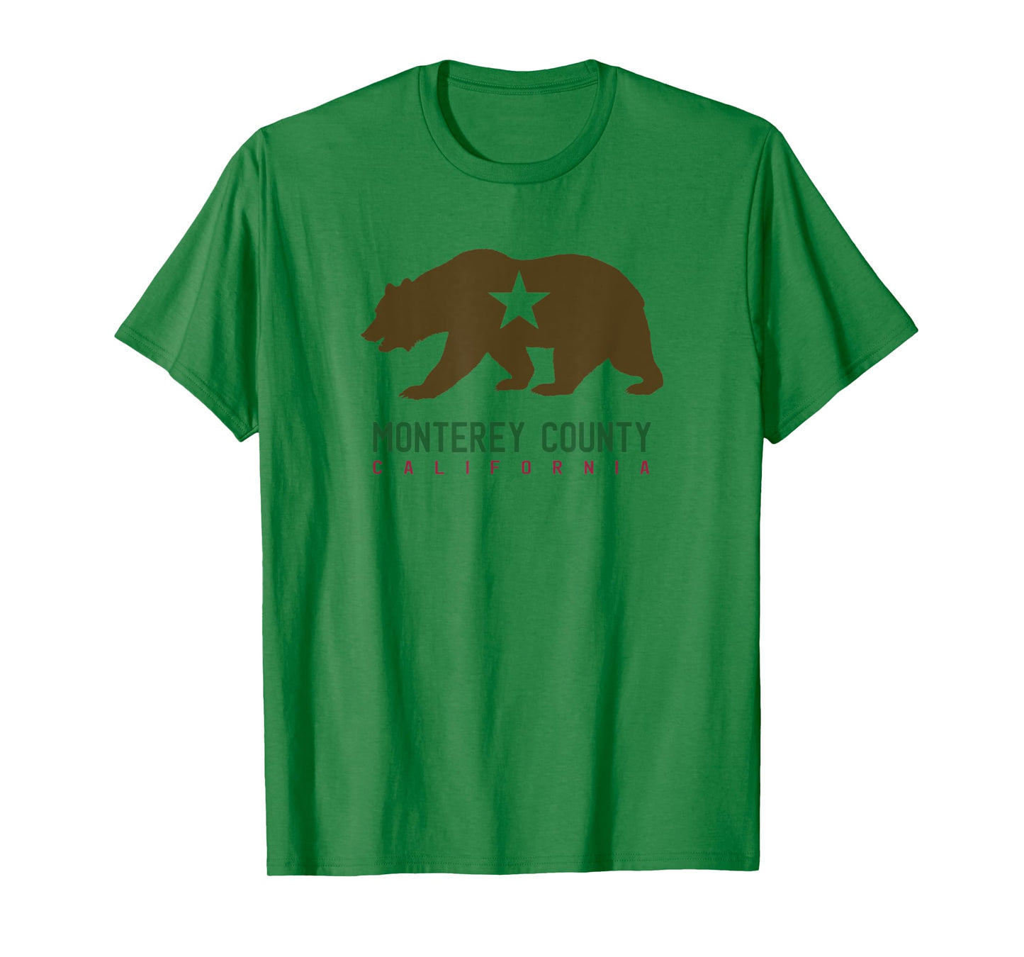 Monterey County Winery California Wine Lovers Flag T-Shirt