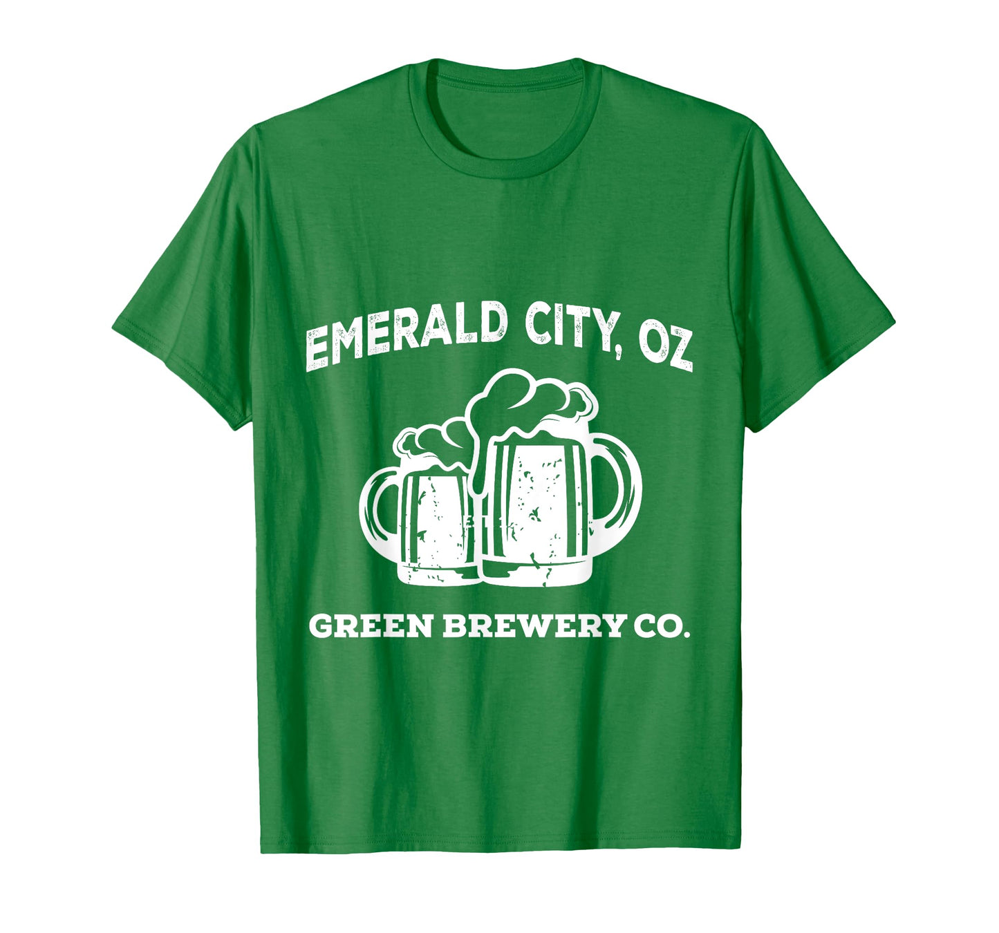 Wizard of Oz Emerald City Brewery Costume Halloween Adult T-Shirt