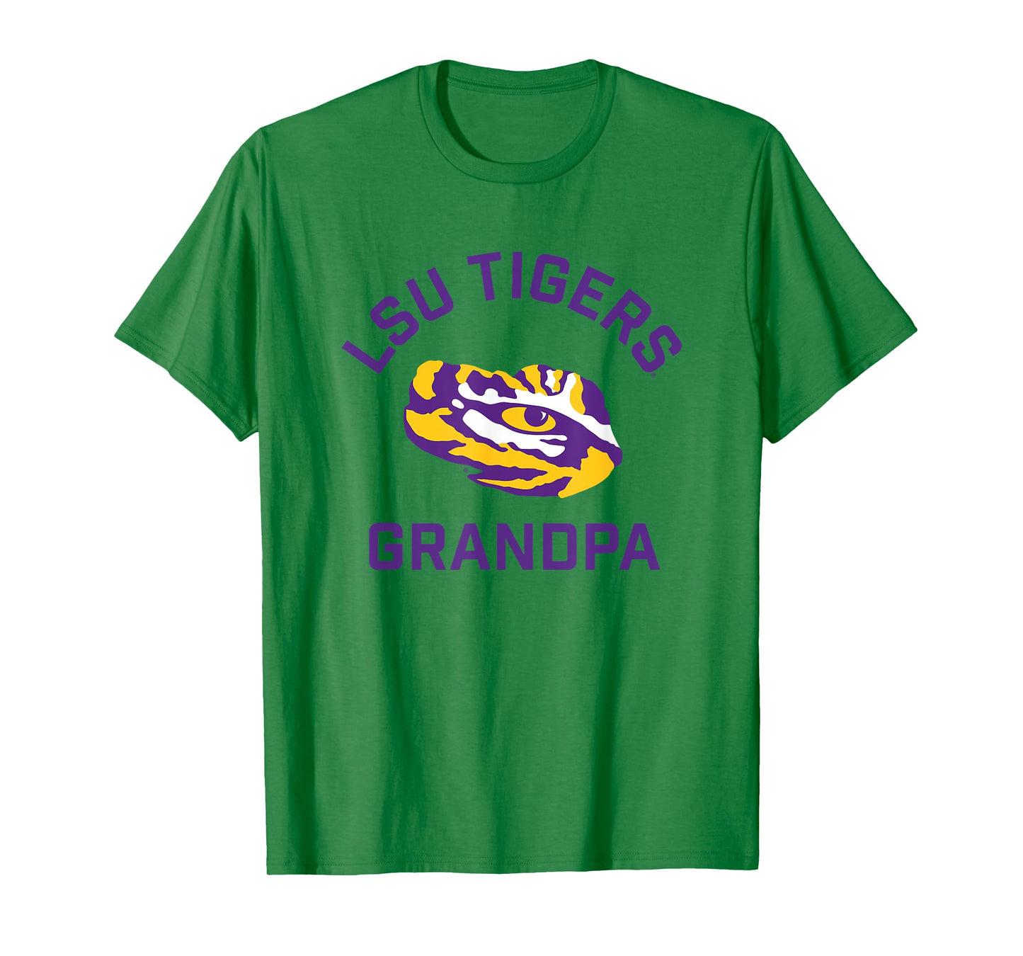 LSU Tigers Arched Grandpa T-Shirt