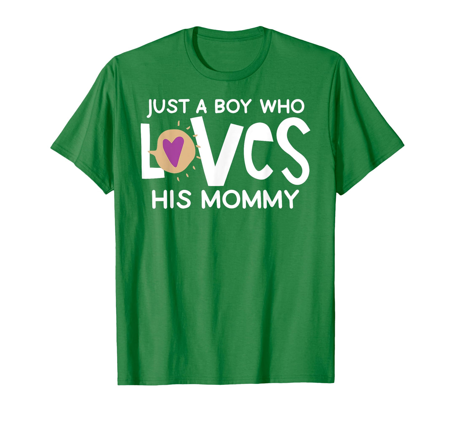 Just A Boy Who Loves His Mommy Cute Mother’s Day T-Shirt
