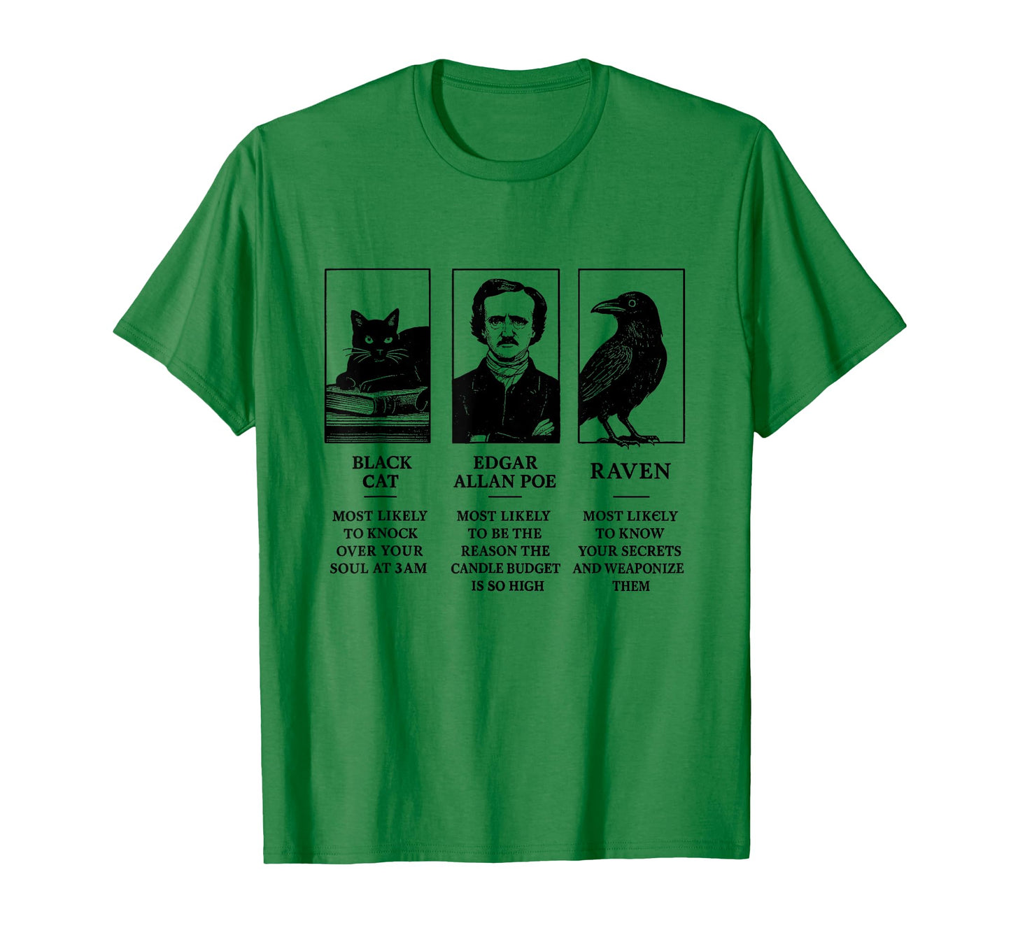 Edgar Allan Poe Most Likely To T-Shirt