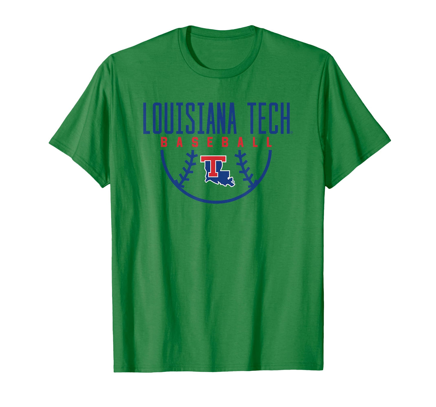 Louisiana Tech Bulldogs Baseball Arch T-Shirt