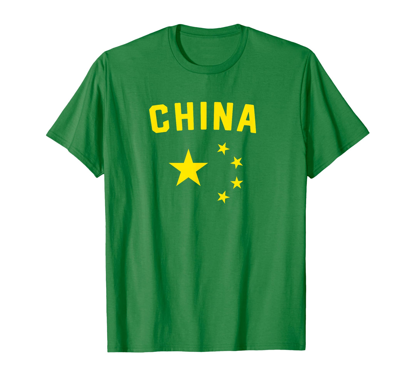 I Love China Minimalist Chinese Flag T-Shirt