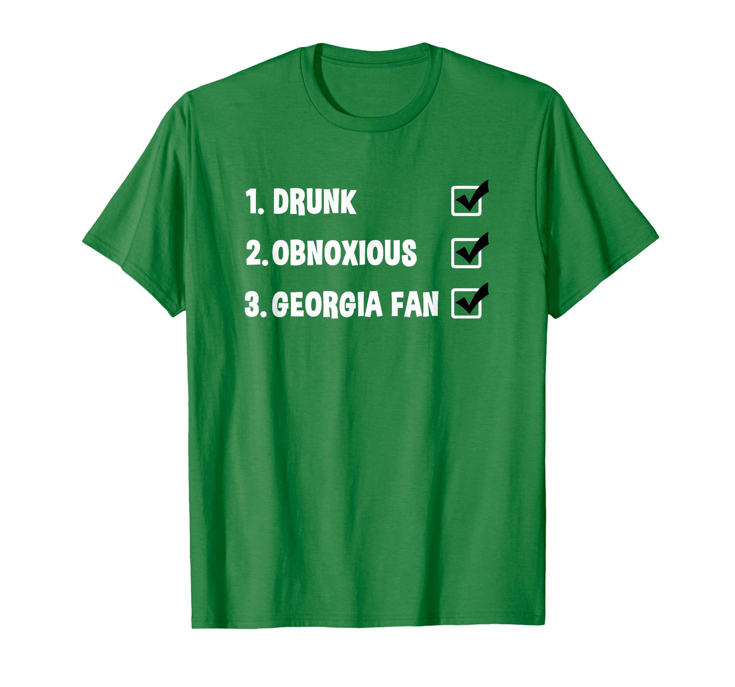 Drunk Obnoxious Georgia T-Shirt