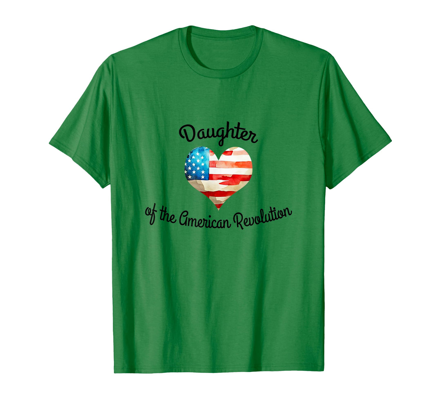 Daughter of American Revolution DAR History USA Heart b T-Shirt