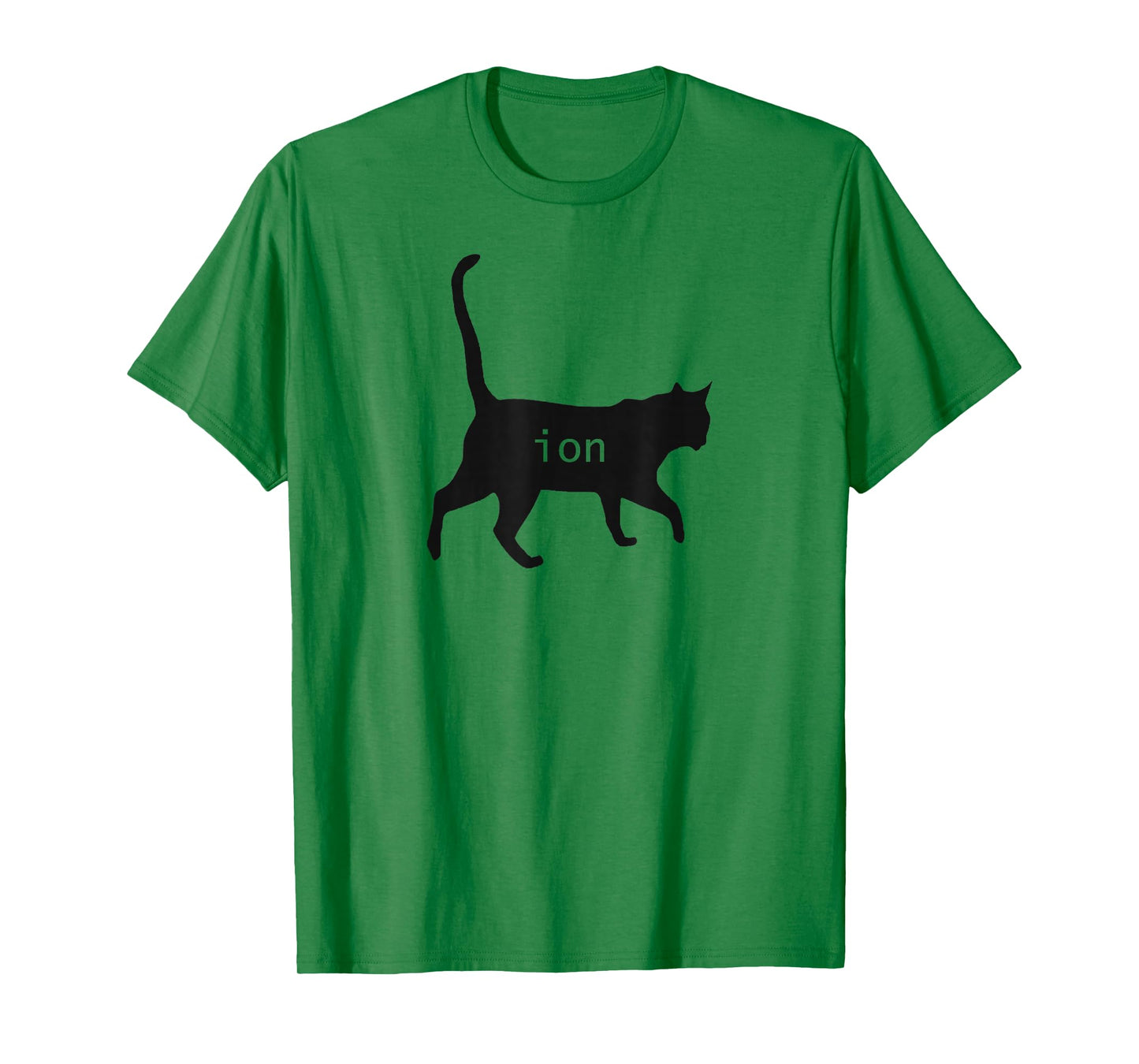 Cation Joke Cute Science Cat Funny Chemistry Teacher Gift T-Shirt