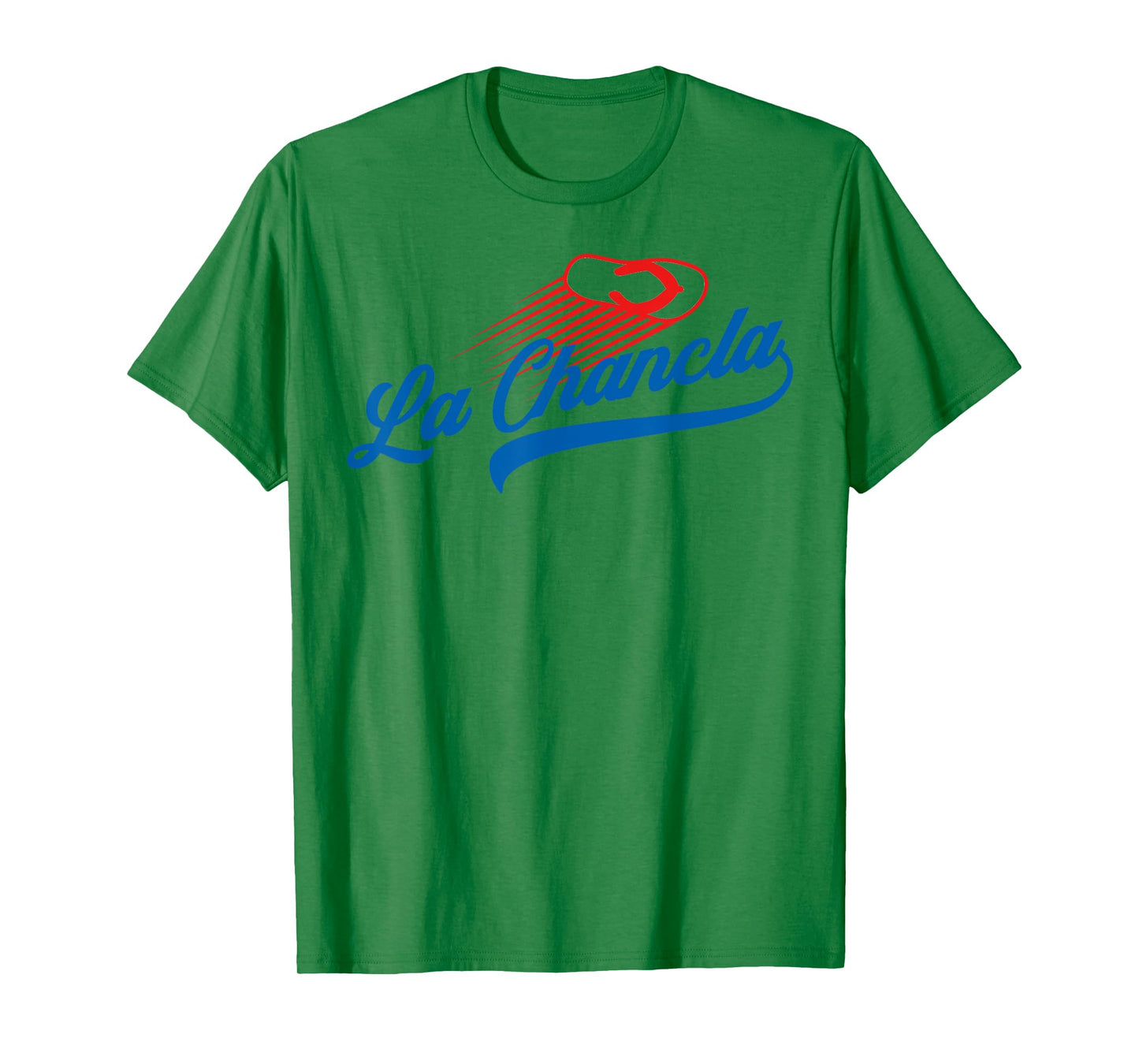 Funny Baseball Mexican Themed Flying La Chancla Flops Joke T-Shirt