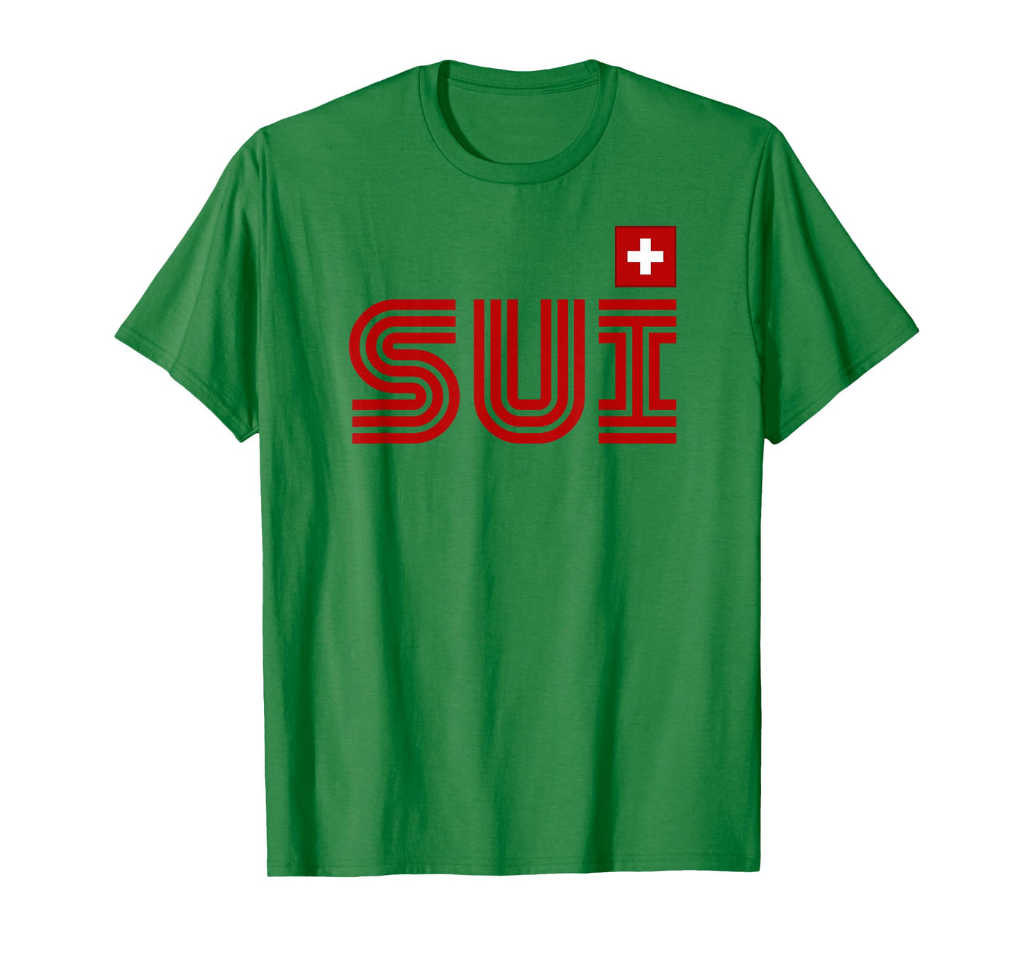 Switzerland Flag Retro International Country Swiss Pride T-Shirt