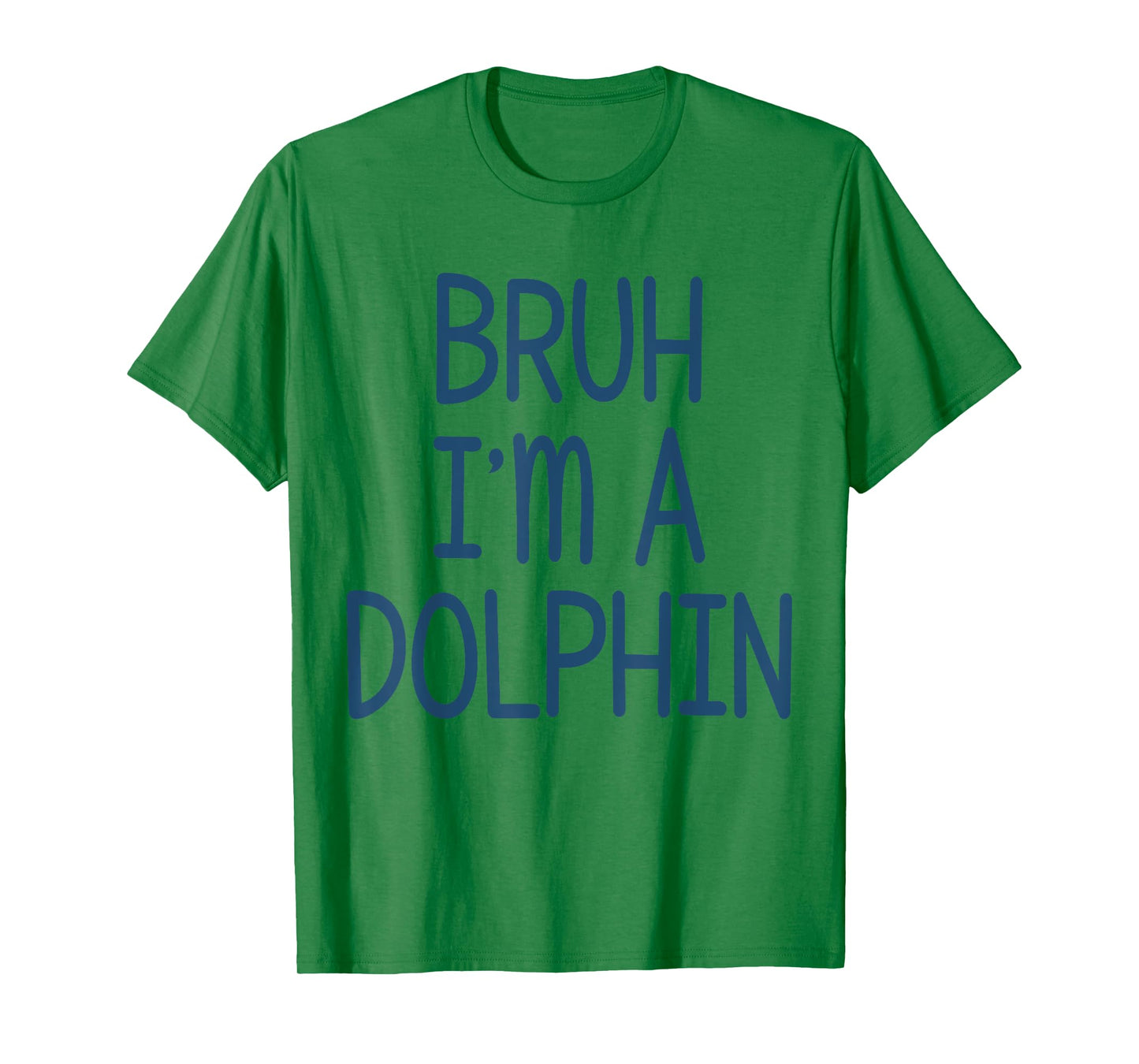 Pretend I'm A Dolphin Funny Lazy Halloween Costume Party T-Shirt