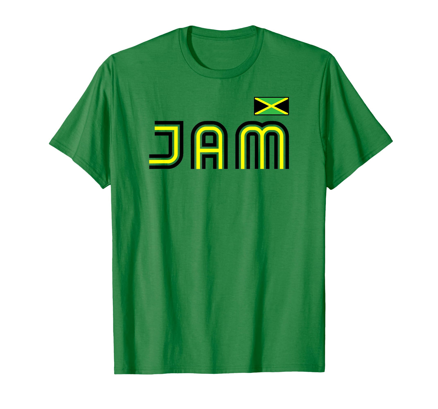 Jamaica Flag Retro International Country Jamaican Pride T-Shirt