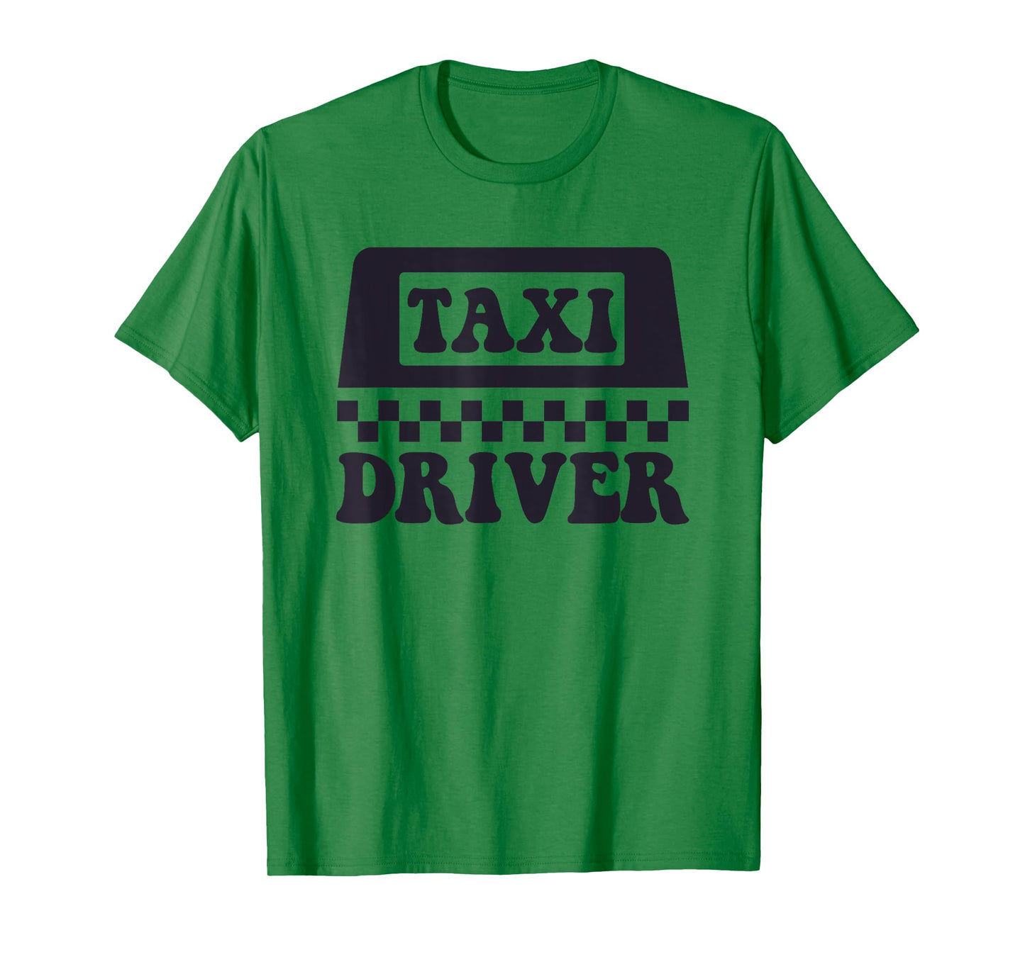 Yellow Taxi Costume Halloween Funny Taxi Driver Men Driving T-Shirt