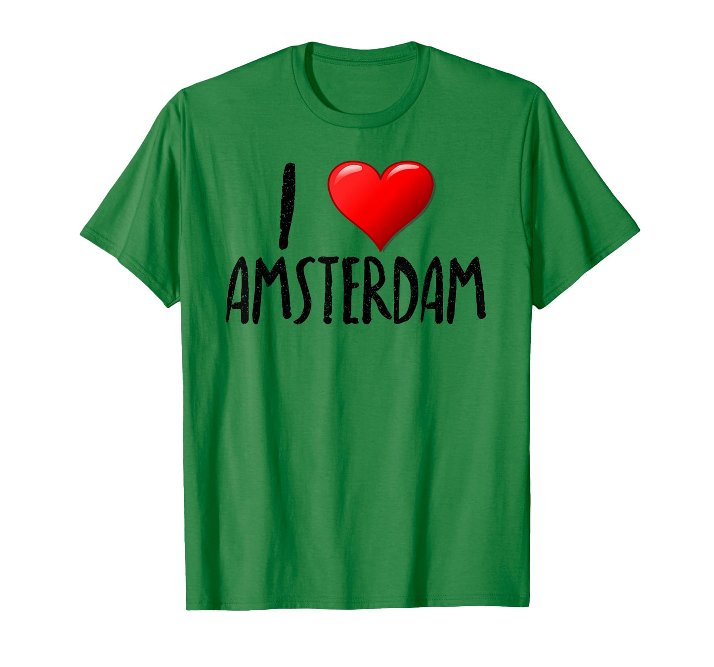 I Love Amsterdam - T-Shirt - Traveler - Souvenir T-Shirt