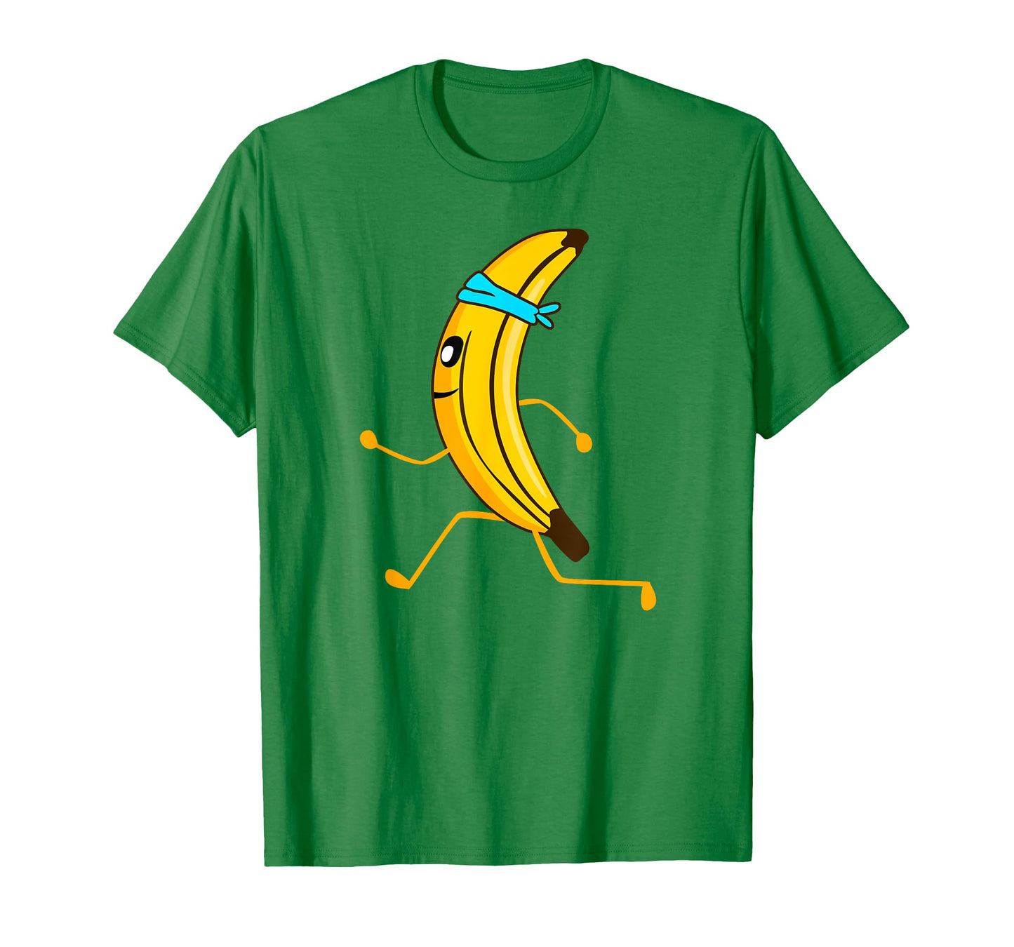 Running Banana Funny Run jooging athletes T-Shirt