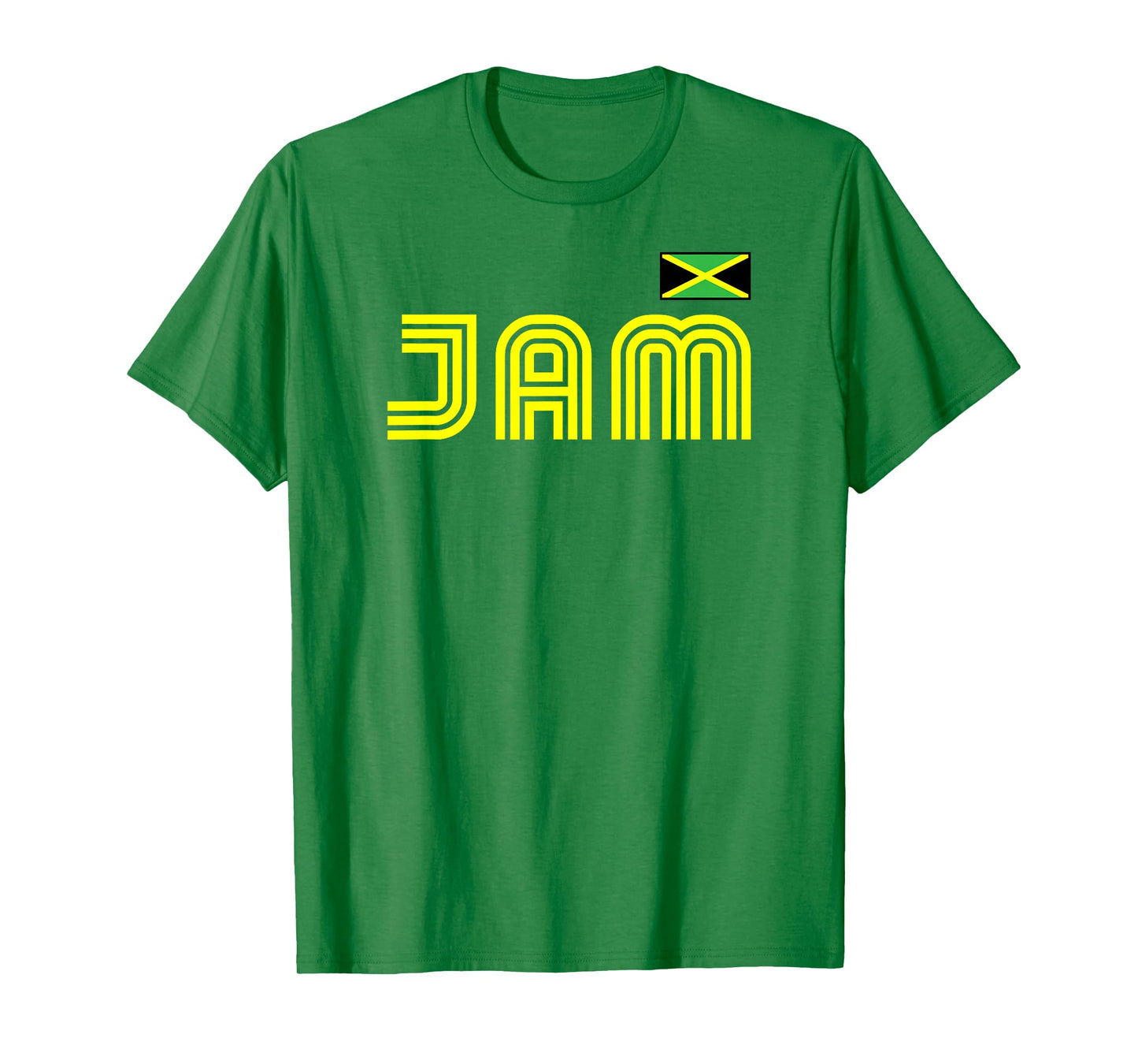 Jamaica Flag Retro International Country Jamaican Pride T-Shirt