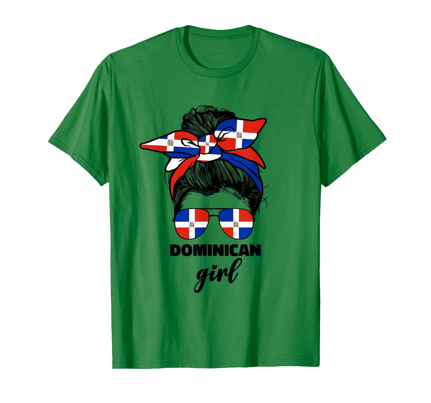 Dominican Girl For Women Republic República Dominicana Flag T-Shirt