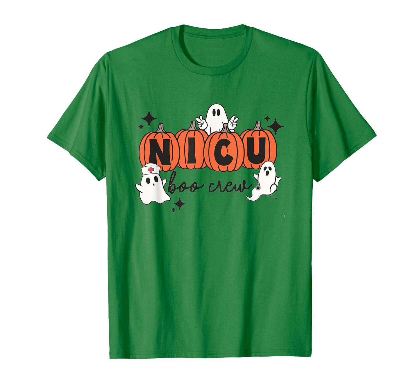 Halloween NICU Boo Crew NICU Nurse Squad Hospital Party T-Shirt