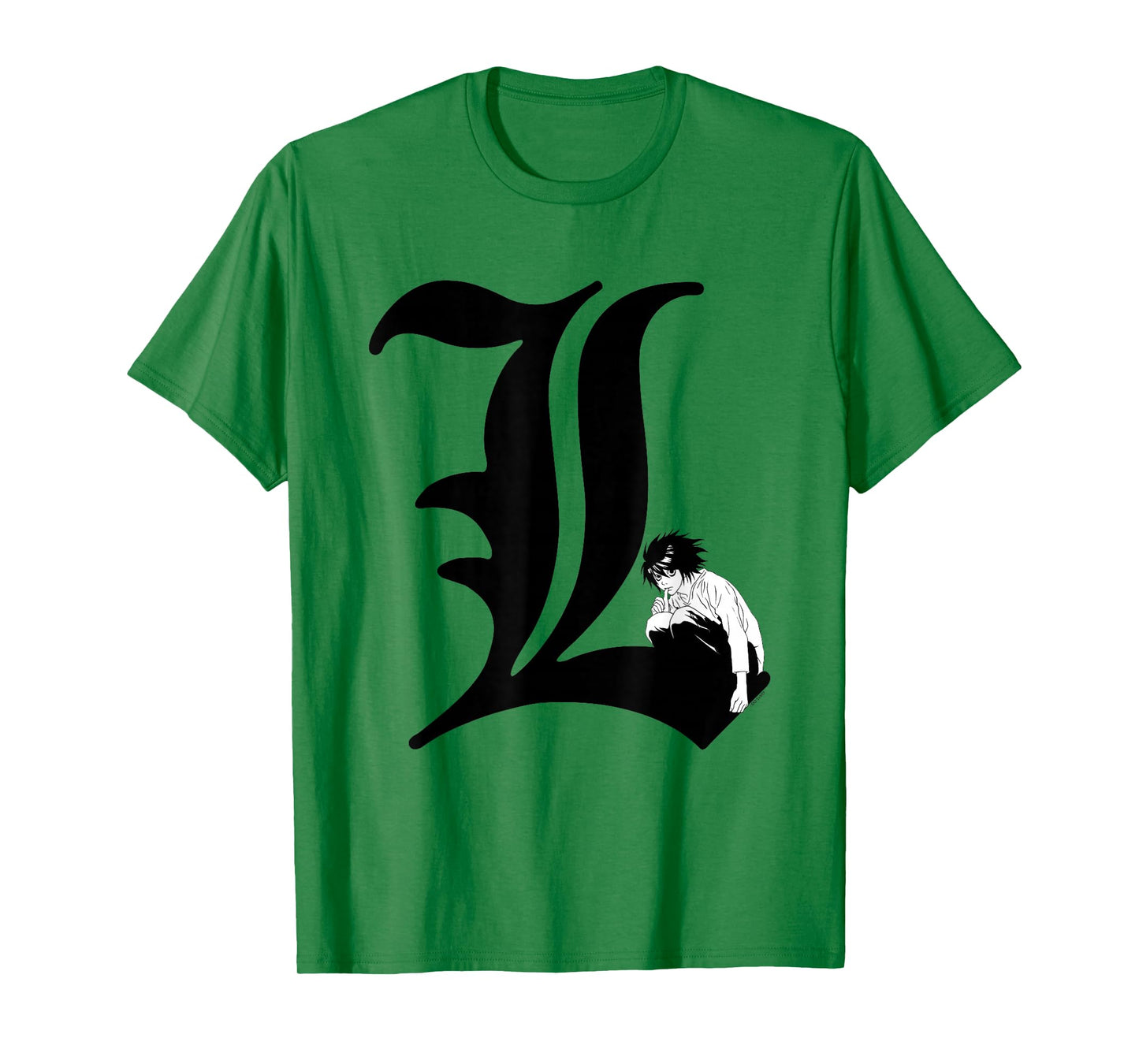 Death Note L Symbol Anime T-Shirt
