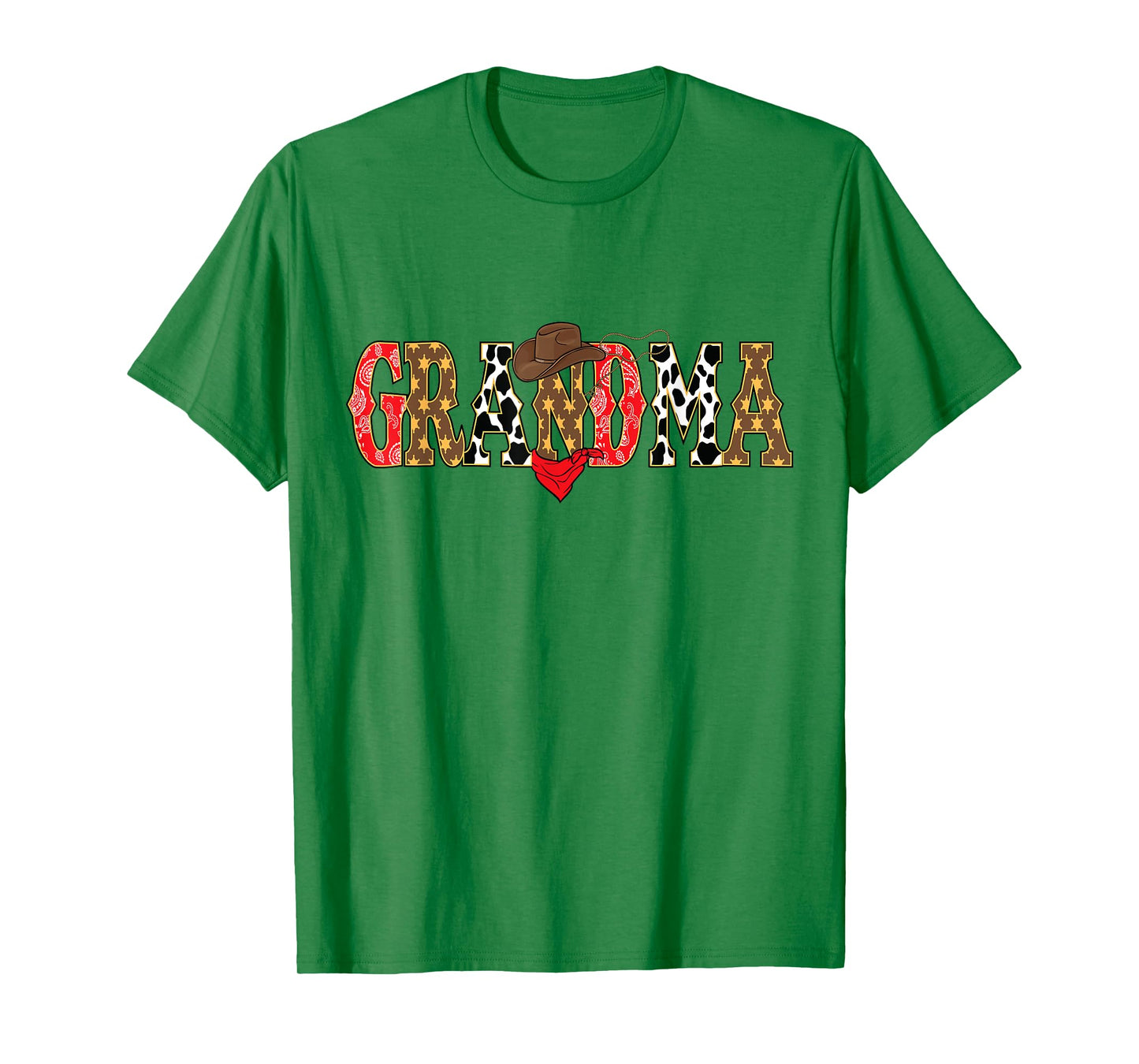 Grandma Western Family Matching Birthday Cowboy Cowgirl T-Shirt