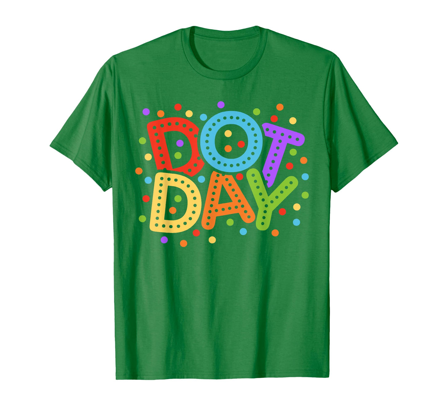 Dot Day 2025 Toddlers Kids Girls Colorful Polka Dot Day T-Shirt