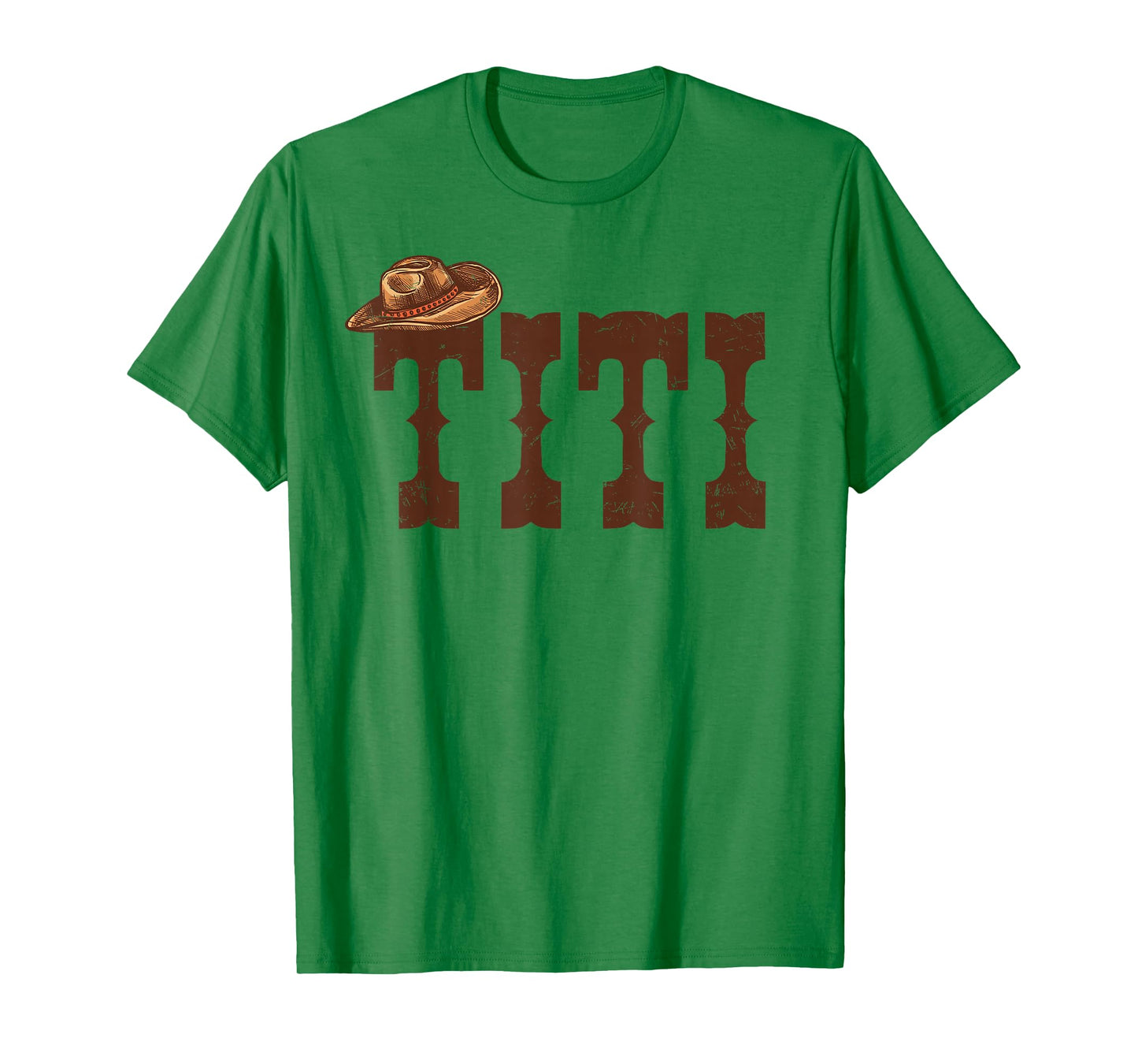 Titi Aunt Western Family Matching Birthday Cowboy Cowgirl T-Shirt