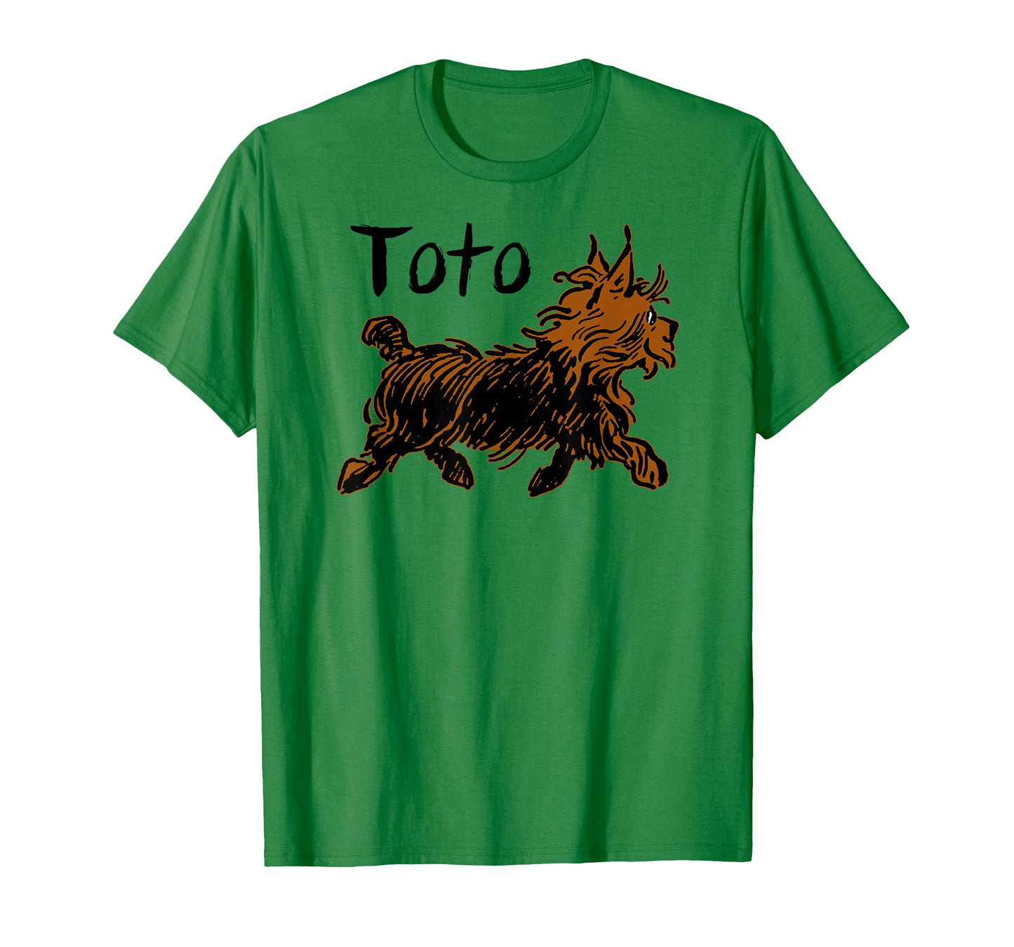Retro Toto Wizard of OZ Dog Shirt Art Design-Funny Fairytale T-Shirt