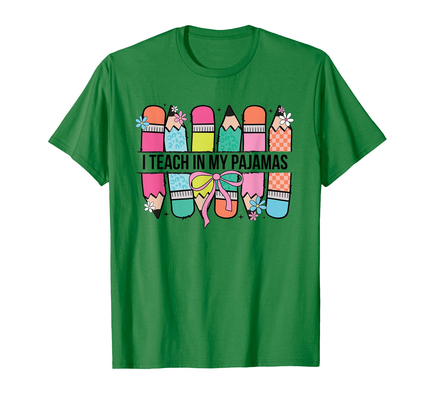 I Teach in My Pajamas Homeschool Mama Homeschooling Mom T-Shirt