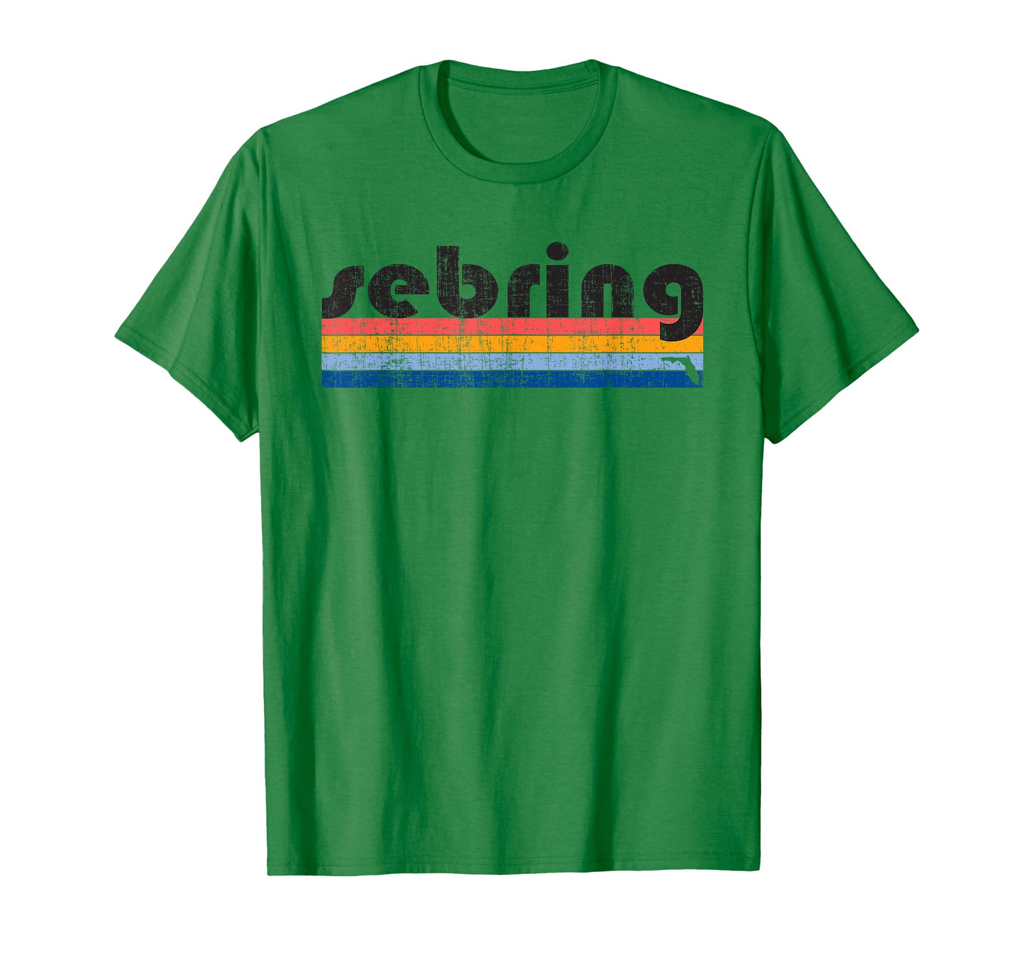 Vintage 80s Style Sebring FL T-Shirt T-Shirt