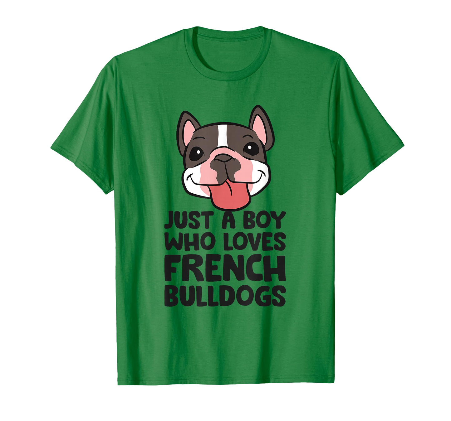 Just a Boy Who Loves French Bulldogs T-Shirt