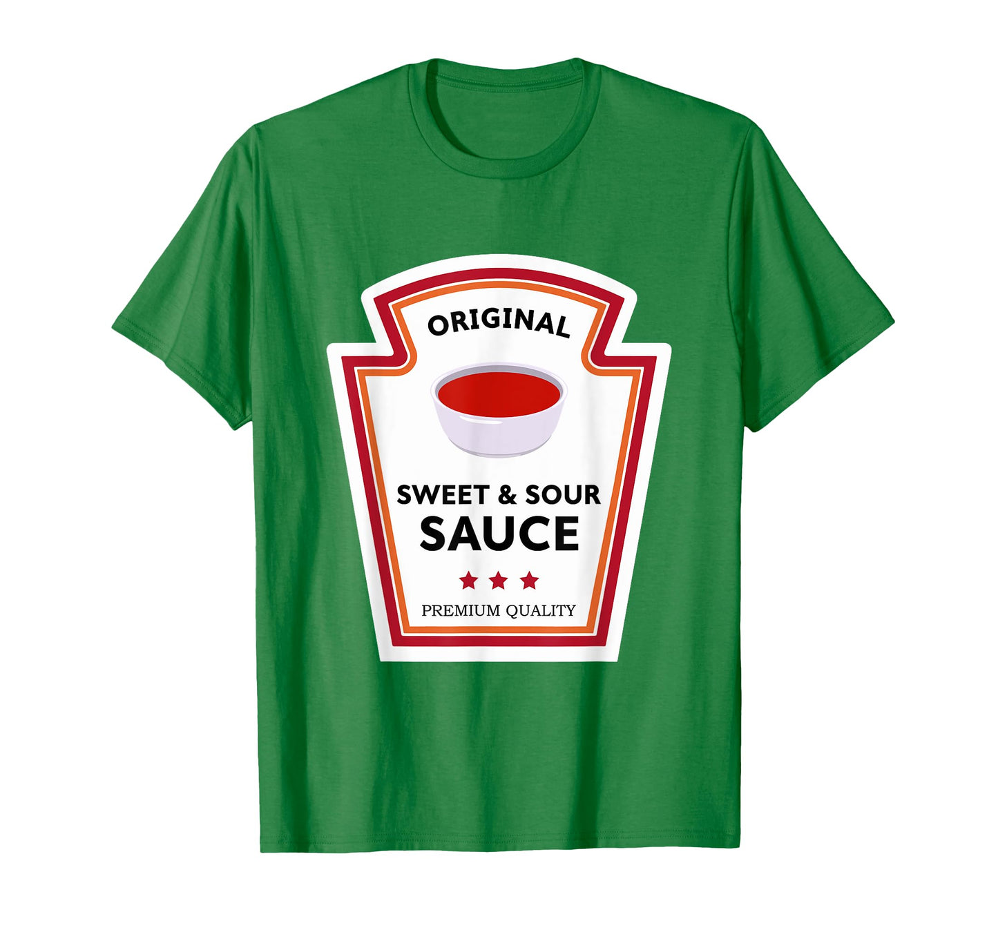Sweet & Sour Sauce Condiment Group Costume T-Shirt