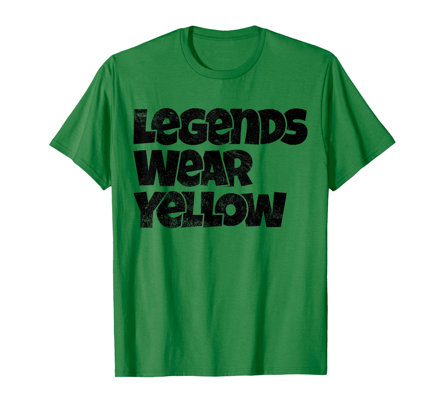 Funny Legends Wear Yellow Spirit Wear Team Game Color War T-Shirt
