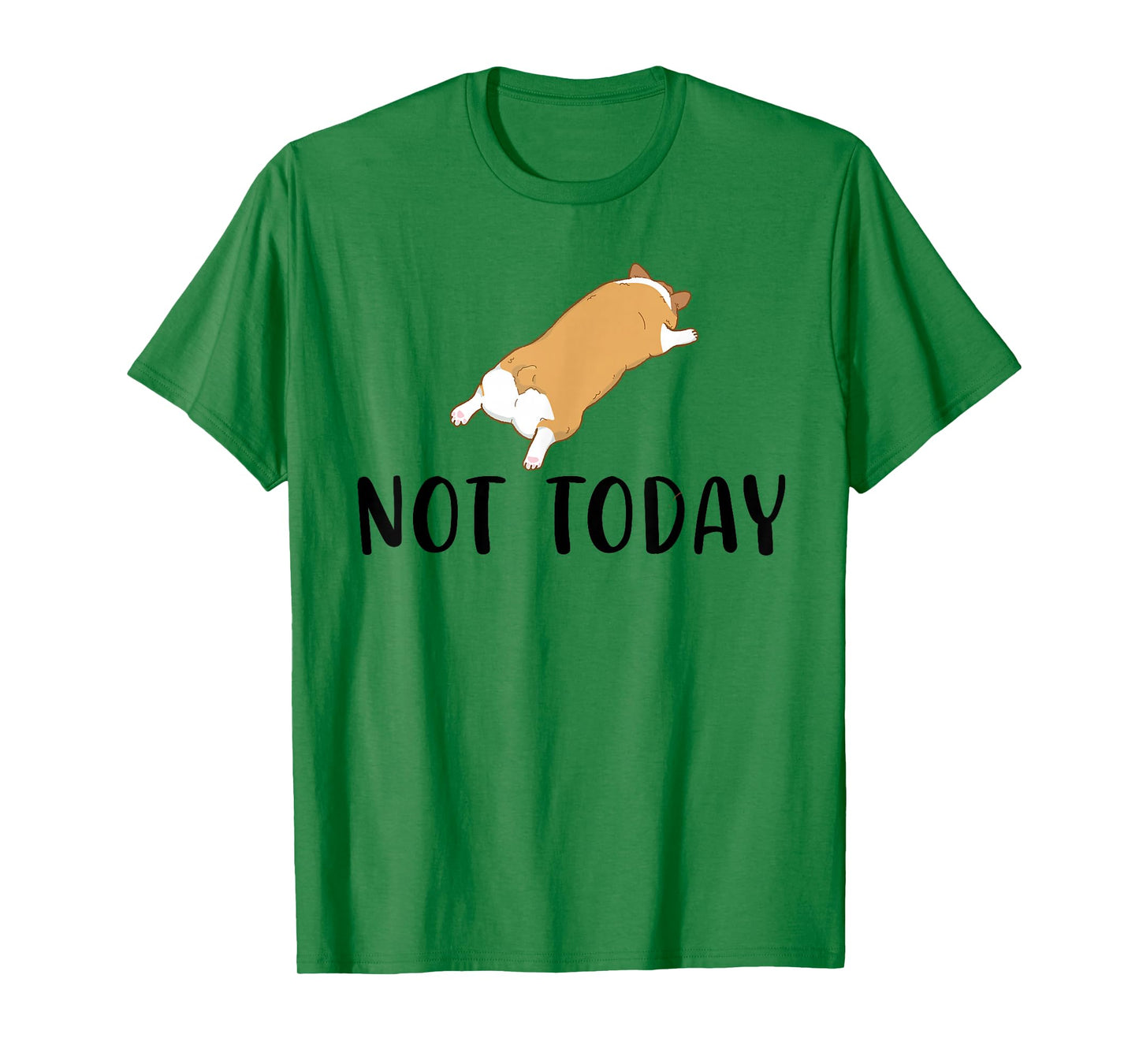 Corgi Funny Not Today Corgi Dog Lover T-Shirt