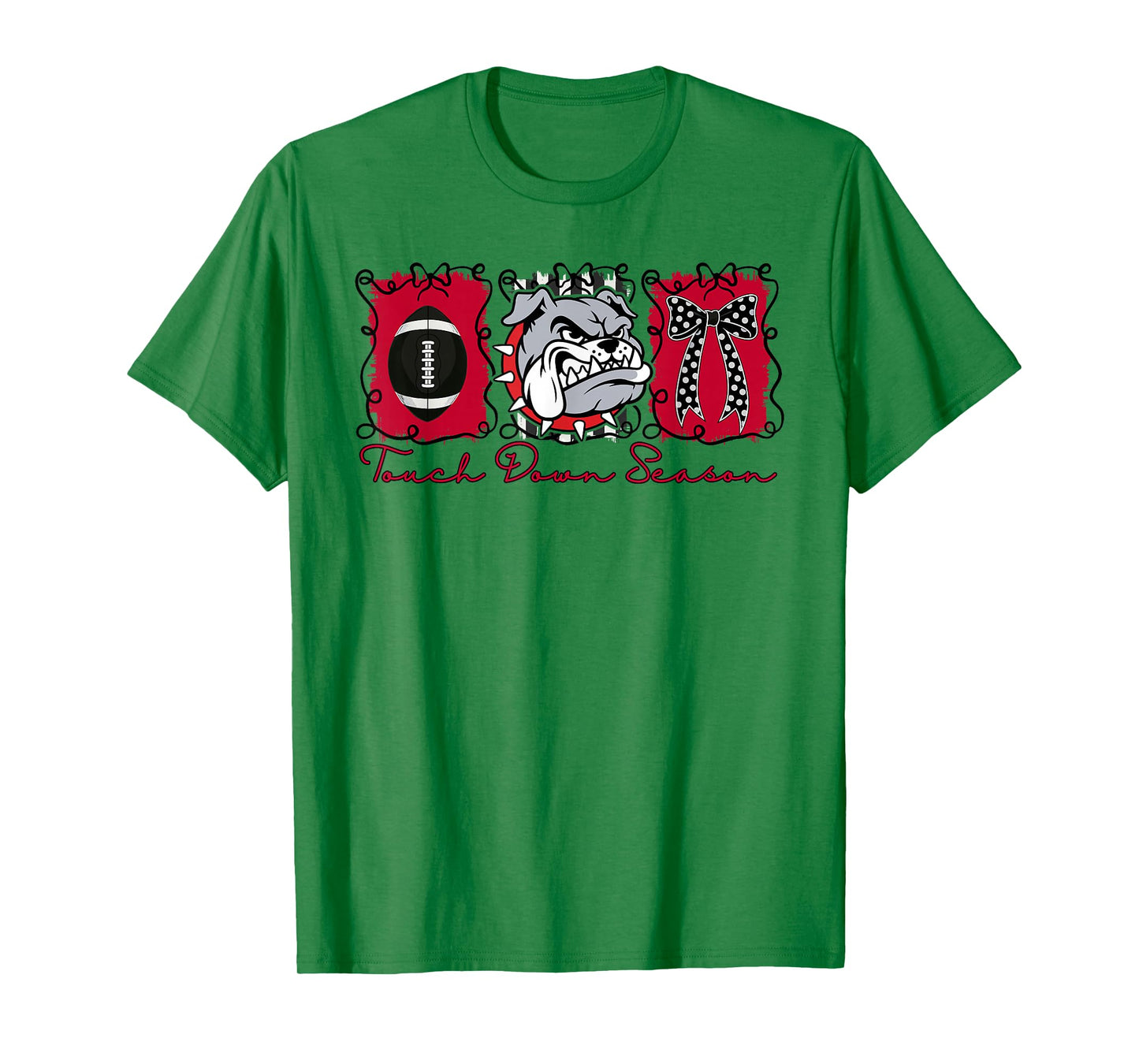 Bulldogs Football Game Day School Mascot Team Spirit T-Shirt