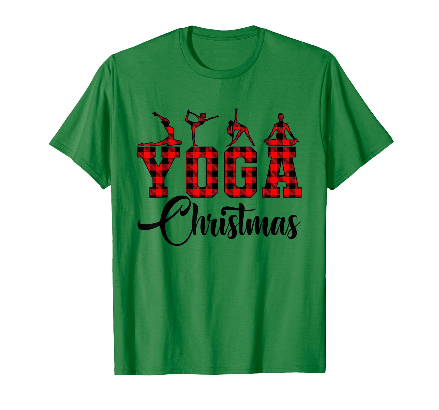 Funny Christmas Santa Claus Meditating Yoga Lover Instructor T-Shirt