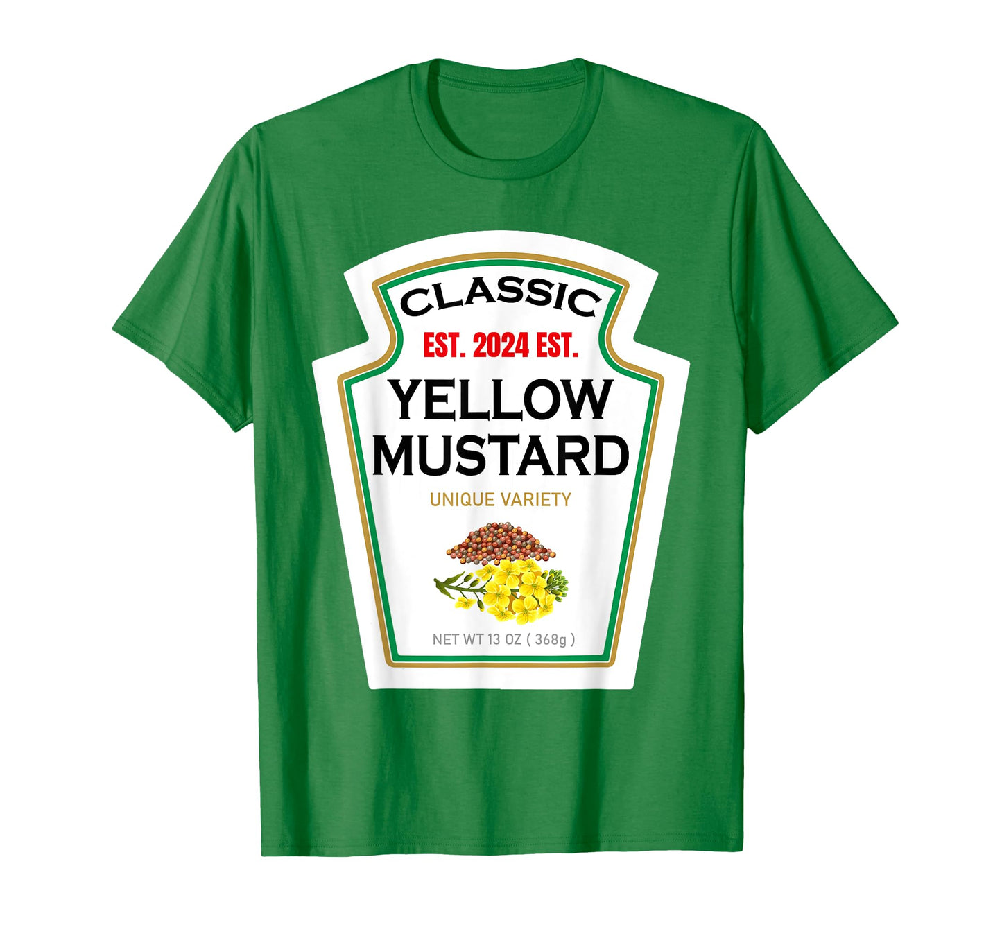 Yellow Mustard DIY Halloween Costume Couples & Group Mayo T-Shirt