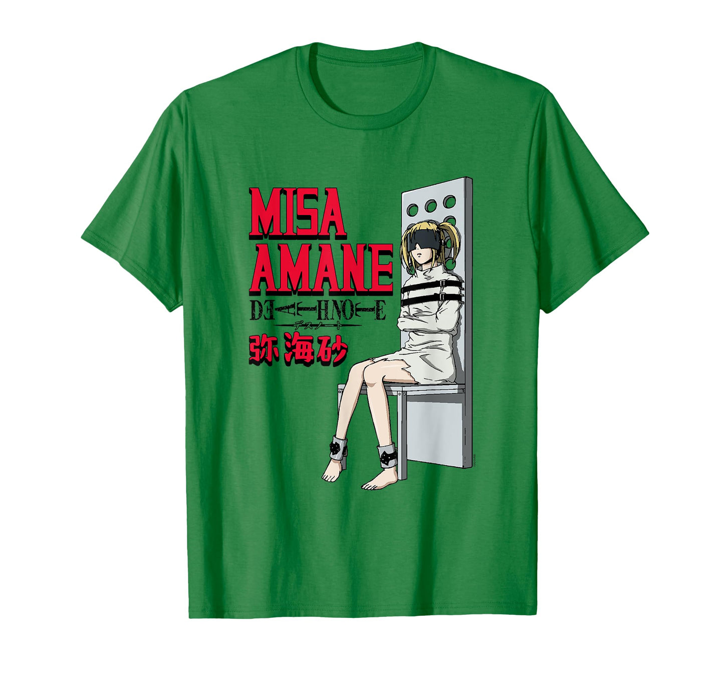 Death Note Misa Amane in Chair Anime T-Shirt